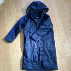 adidas CLIMASTORM ネイビー ベンチコート