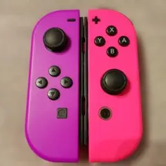 【美品純正完動品】任天堂 Joy-Con コントローラー 紫ピンク①