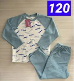 【新品・タグ付き】パジャマ　ルームウェア120cm キャンディ柄　女の子　男の子