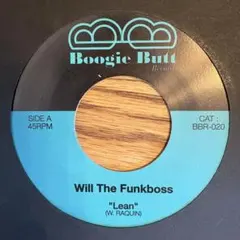 WILL THE FUNKBOSS - LEAN / RELEASE 7inch