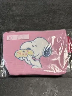 サンリオ当たりくじ　スヌーピー　⑧ピンクポーチ