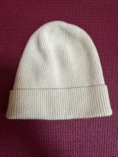 GAP クリーム色 ニット帽