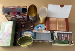 ディズニーキャラクター空箱　空缶セット