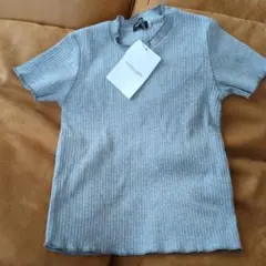 新品未使用)プチポワヴェールBEBE！半袖トップス！120cm！定価 4290円