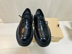 GU×undercover チャンキーソールプレーントゥシューズ 黒 250