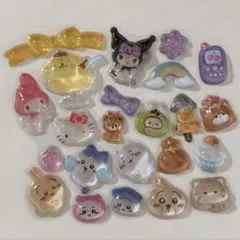 13 ボンボンドロップシール おすそ分け キティ マイメロ クロミ ちいかわ