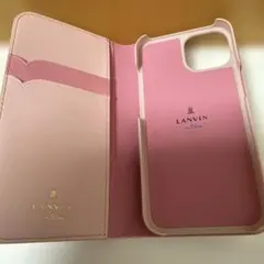 SYO-YON専用 LANVIN 手帳型ケース ピンク　iPhone13のサムネイル
