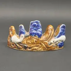 唐代の三彩孔雀型の果物皿 工芸品 美術品 置物 - メルカリ