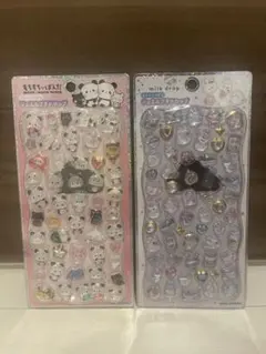 KAMIO 動物キャラクターシールセット 2パック
