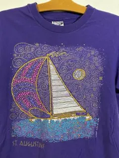 90s Hanes ビンテージTシャツ USA製 シングル アート スーベニア