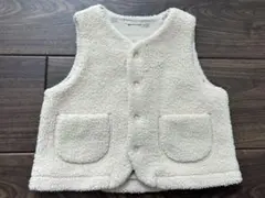 ボアベスト　ベビー　キッズ　ユニクロ