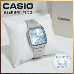 新品✨ CASIO アイスブルー文字盤 MTP-B185D-2A2VDF 腕時計 - メルカリ