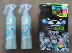 シーブリーズ　アイスタイプ2本&ひんやりシャツシャワー詰め替え１パックまとめ売りのサムネイル