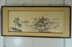 大型】【和モダン】①メトロポリタン美術館 ポスター 額装 四季花鳥図