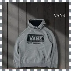 み*ん様 5211/VANSバンズ ブランドプリント パーカープルオーバー M