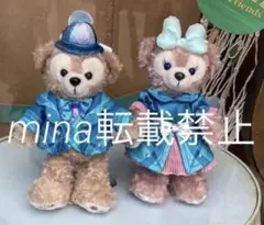 ダッフィー シェリーメイ ぬいぐるみバッジ セット　バラ売り可 新品】ディズニーシー 25周年 ダッフィー/シェリーメイ ぬいぐるみ