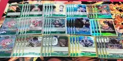 【新弾ゾロ4枚追加】緑 ゾロ 構築済デッキ 補足パーツ付き 101枚 ⑦