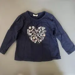 KIDSRUS ネイビー 長袖Tシャツ 80のサムネイル