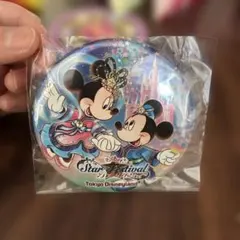 ディズニーランド 缶バッジ ミッキー ミニー