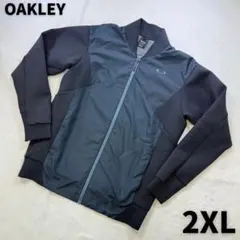 OAKLEY 切替ダンボールニット 保温 高機能 ゴルフジャケットブルゾン2XL