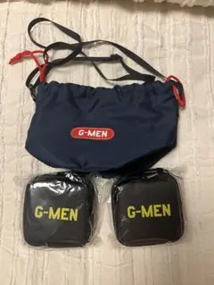 G-MEN 巾着バッグ ポーチ 3点セット まとめ売り