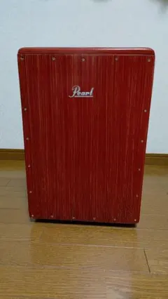 Pearl カホン　レッドマホガニー Pearl 赤 カホン 美品 - メルカリ