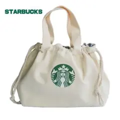 スターバックス　巾着型　手提げバッグ　トートバッグ　ハンドバッグ　No1