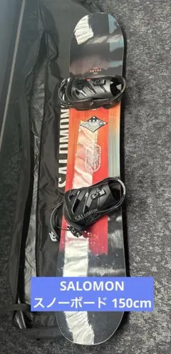 SALOMON スノーボード ビンディング　収納ケース付き メンズ 150cm