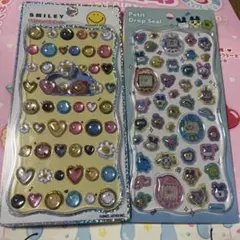 プチドロップ　シール　ボンボンドロップ　スマイリー　たまごっち　正規　ステッカー