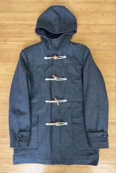 old Gap 80's ダッフルコート　ウール混　中綿　キルティング　グレー