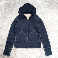 YANUK　ヤヌーク　ストレッチ　デニムパーカー　フルジップ　ドライバージップのサムネイル