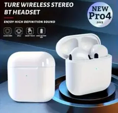 【新品未使用】Bluetooth5.0 TWS Pro4 ワイヤレスイヤホンのサムネイル