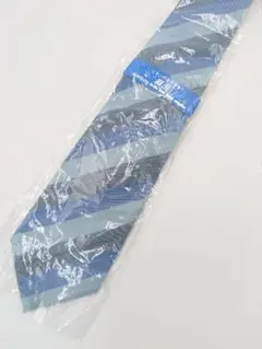 青系.紫系ストライプ ネクタイ 未使用