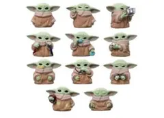 【未開封】スターウォーズ　グローグー　パペットマスコットフィギュア 11体コンプ