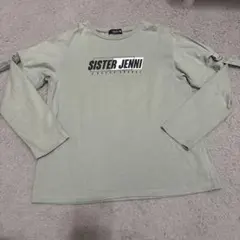 SISTER JENNI 長袖カットソー カーキ色