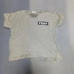 FSAY FANTASTICALLY 半袖カットソー グレー