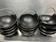 鉄製いろり鍋 16個セット 直径15cm 業務用のサムネイル