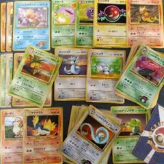 pokemon cards 100枚 まとめ売り 旧裏 ピカチュウ ヒトカゲ - メルカリ