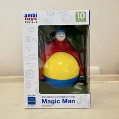 ほぼ新品⭐︎ボーネルンドambi toys マジックマン 起き上がりこぼしのサムネイル