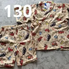 ディズニー　甚平　カーズ　マックィーン　130
