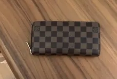 ルイヴィトン ダミエ ジッピーウォレット 長財布 エベヌ ラウンドジップ