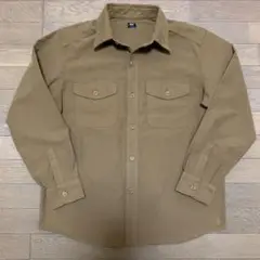UNIQLO.ユニクロ.ブラッシュドジャージーシャツジャケット