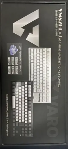 VARO VM87HE-J ゲーミングキーボード　高性能ラピッドトリガー
