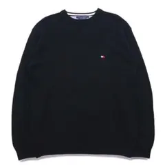 TOMMY HILFIGER 90年代 クルーネック コットンニット セーターのサムネイル