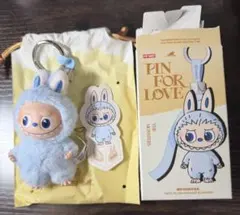 PIN FOR LOVE THE MONSTERS ぬいぐるみキーホルダーD