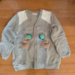 Ne-net アニマルモチーフ カーディガン