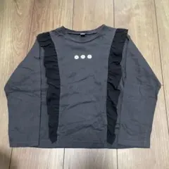 アプレレクール　フリルロングTシャツ　110