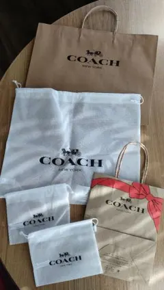 COACH ショップ袋 保存袋 セット