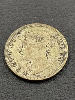 中国銀幣 1894 香港貳毫 銀幣 本物 - メルカリ