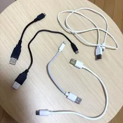 ジャンク 充電ケーブル 5本セット USB Lightningまとめ売り